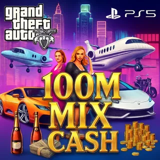 GTA V | PS5 | 100+ Million in Assets + Cash-Cars | Random RP 1-2 | Male/Female | GTA 5 |