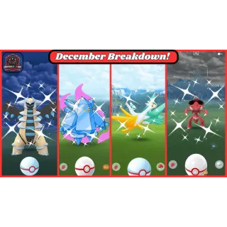 30x Genesect or Shadow Regice SERVIC