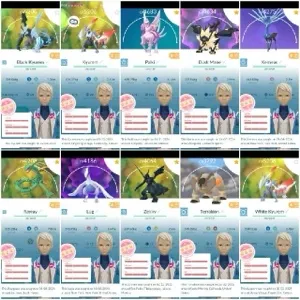 | Level 71 | | 11 HUNDO  LEGENDARY | 1100+ Legendary Pokémon | 513+ Shinies | 139 Hundos | 128 Special background Pokemon |