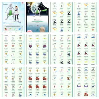 Level 70 account 165 Plus legendry | Sinny 148 Plus | Hundo 97 Pʟᴜs | 8.3M dust | Shundo Mewtwo In Account 