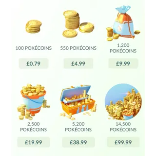2500 pokecoins.