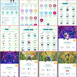 | Level 71 ( creation year 2016 ) | 1102+ Legendary Pokémon | 514+ Shinies || 11 Hundo Legendary  |