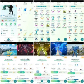 | Level 70 | 251+ Legendary Pokémon | 286+ Shinies | 20  location background Pokemon | 10  special background Pokemon |