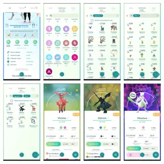 | Level 71| 97 + Legendary Pokémon | 204 + Shinies | Armour Mewtwo  |