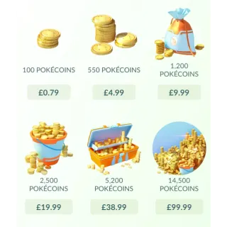 2500 pokecoins