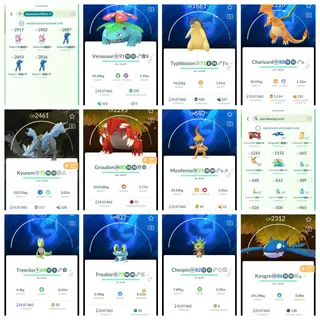 Lvl 70 Account 150 plus legendary  |shiny 115 Plus | hundo 22 Plus | 5.5 MILLION STARDUST  