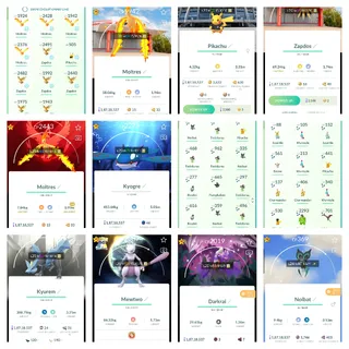 Level 70 account 160 Plus legendry | Sinny 101 Plus | Hundo 91 Pʟᴜs | 18.7M dust | hundo Mewtwo In Account 
