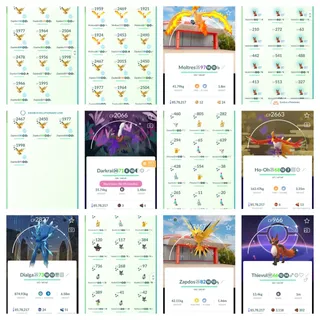 Level 70 account 162 Plus legendry | Sinny 147 Plus | Hundo 103  Pʟᴜs | 8.5 M  dust | Hundo Mewtwo  
