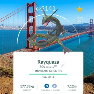 Shiny Rayquaza