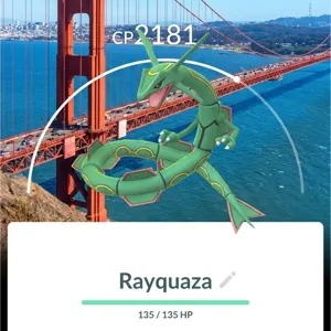 Rayquaza San Francisco Background | 20K/1 Million Stardust Trade Available | 📖 Read Description