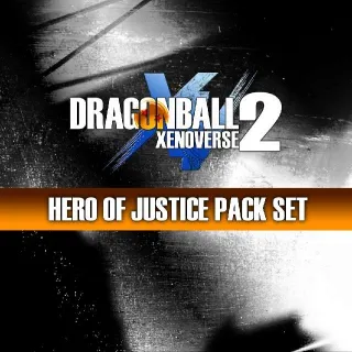 Dragon Ball Xenoverse 2 - Hero Of justice pack set