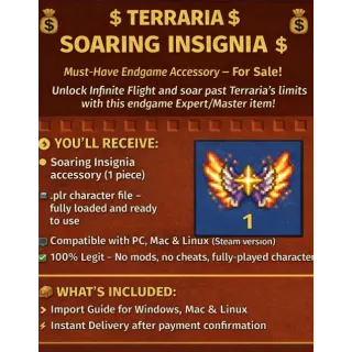 Terraria Soaring Insignia – Must-Hav