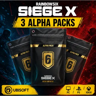 🔑 Rainbow Six Siege X - 3 Alpha Pack Keys ⚡ Instant Delivery 🌏 Global ✅ Cheapest