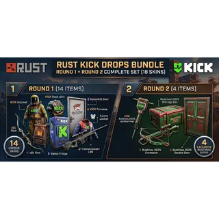 Rust Kick Drops Skins