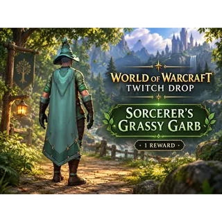 [WoW] World of Warcraft - Sorcerer's Grassy Garb Skin