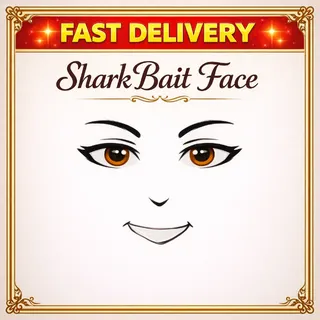 SharkBait Face Toy Face Code Avatar [Delivered in 1hr - 48hr]