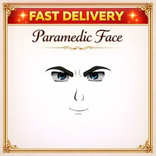 Paramedic Face Toy Face Code Avatar [Deliver in 1hr - 48hr]