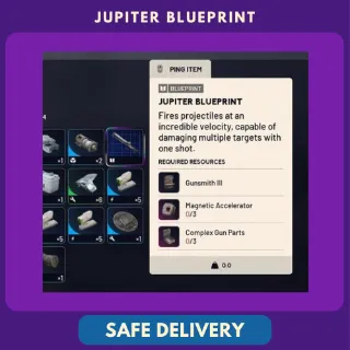 Jupiter Blueprint - ARC Raiders