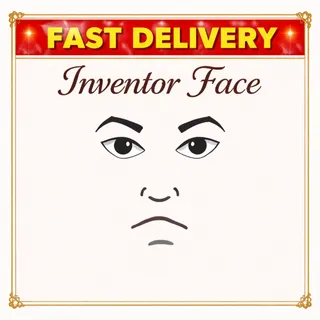 Inventor Face Toy Face Code Avatar [Delivered in 1hr - 48hr]