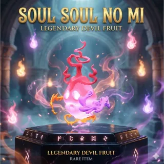 [GPO] Soul Soul no Mi - Fast Delivery | Grand Piece Online | Cheapest Price ! 🔥