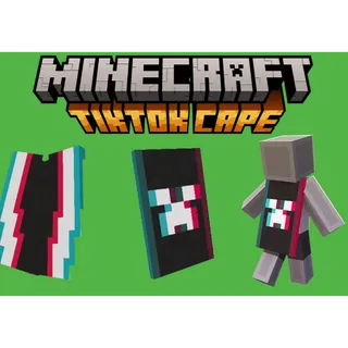 Minecraft TikTok Cape - Official Key - GLOBAL