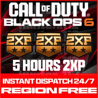 [ Black Ops 6 ] 5 Hours Double XP Boost CODE | Activision Key (Global) Automatic delivery