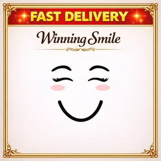 Winning Smile Face Toy Face Code Avatar [INSTANT DELIVERY]