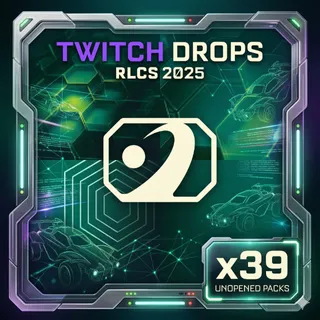 Twitch Drops - RLCS 2025 x39 Items / Packs | Rocket League