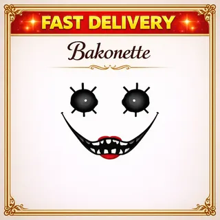 Bakonette Face Toy Face Code Avatar [Deliver in 1hr - 48hr]