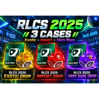 RLCS 2025 x63 Cases | Rocket League Twitch Drops