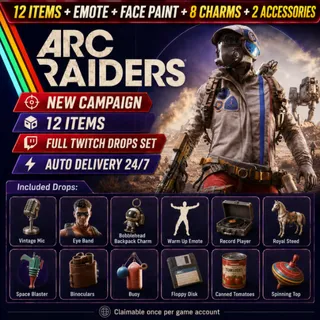 ARC RAIDERS TWITCH DROPS