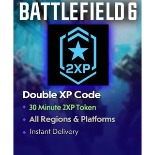 Battlefield 6 30-min 2XP Code-Key - Double XP - Official KEY