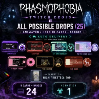 Phasmophobia Twitch Drops