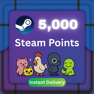 Steam Points 5000 | NO FEE | AUTO-DELIVERY 24/7