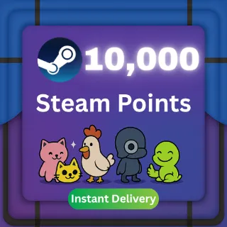 Steam Points 10000 | NO FEE | AUTO-DELIVERY 24/7