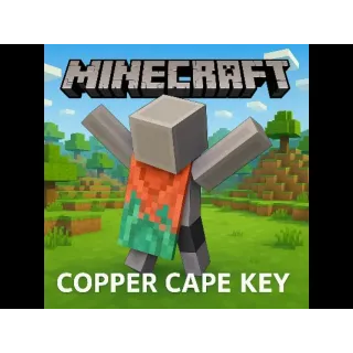 EXCLUSIVE: Copper Cape Minecraft (Java + Bedrock) 💎 Global Key | Auto-Delivery 🚁