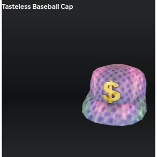 Tasteless Baseball Cap Roblox Hat