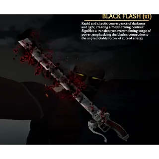 BLACK FLASH SWORD AURA