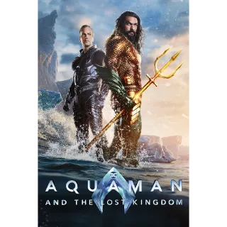 Aquaman and the Lost Kingdom MoviesAnywhere 4k Digital Code