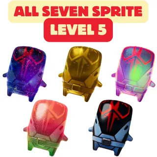 Fortnite All new seven sprites level