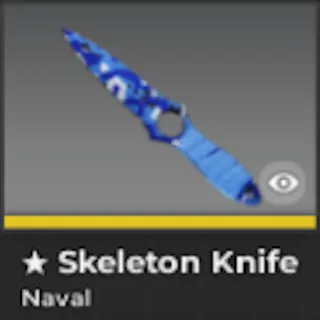 BLOXSTRIKE SKELETON KNIFE NAVAL