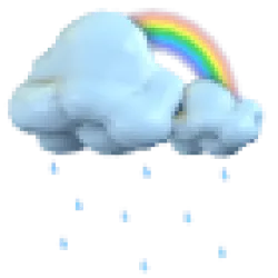 RAIN CLOUD HAT - ADOPT ME