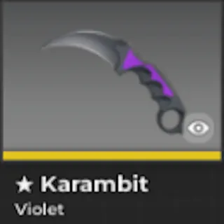 BLOXSTRIKE KARAMBIT VIOLET