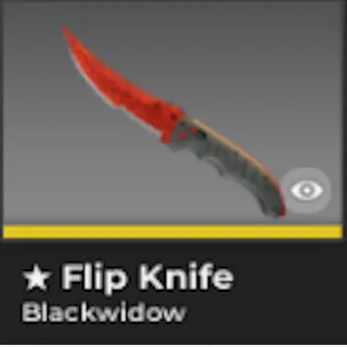 BLOXSTRIKE FLIP KNIFE BLACKWIDOW