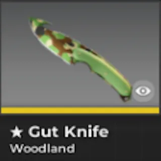 BLOXSTRIKE GUT KNIFE WOODLAND