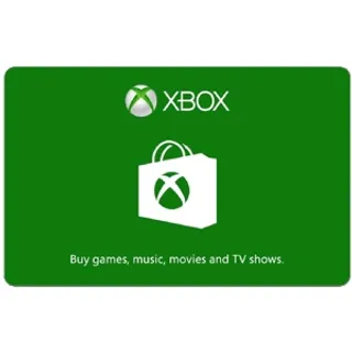 $50.00 USD Xbox Gift Card
