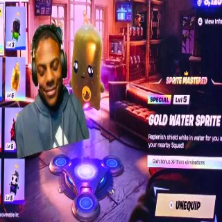 Gold Water Sprite(MAX LEVEL)