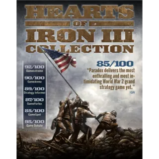 HEARTS OF IRON III COLLECTION (Steam key, instant delivery!)