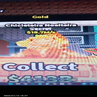 Chicleteira Noelteira Gold