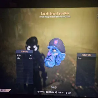 Glowing Captain Mask